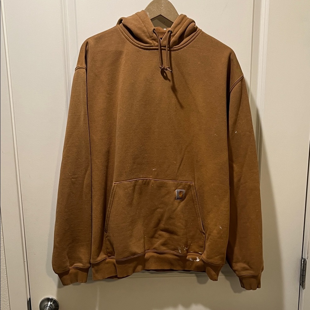Distressed Carhart hoodie